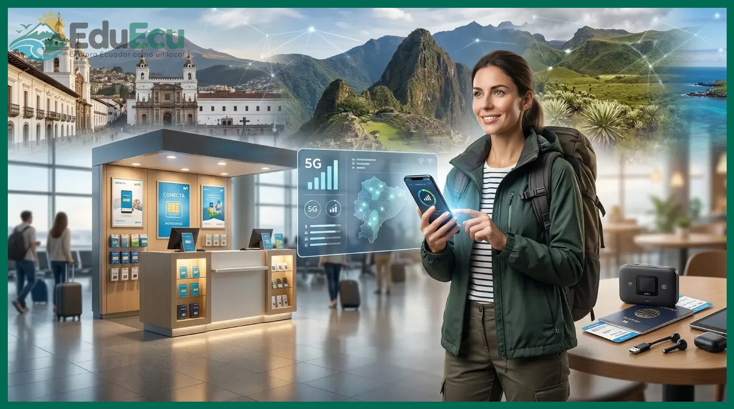 Cómo conseguir internet y chip telefónico en Ecuador