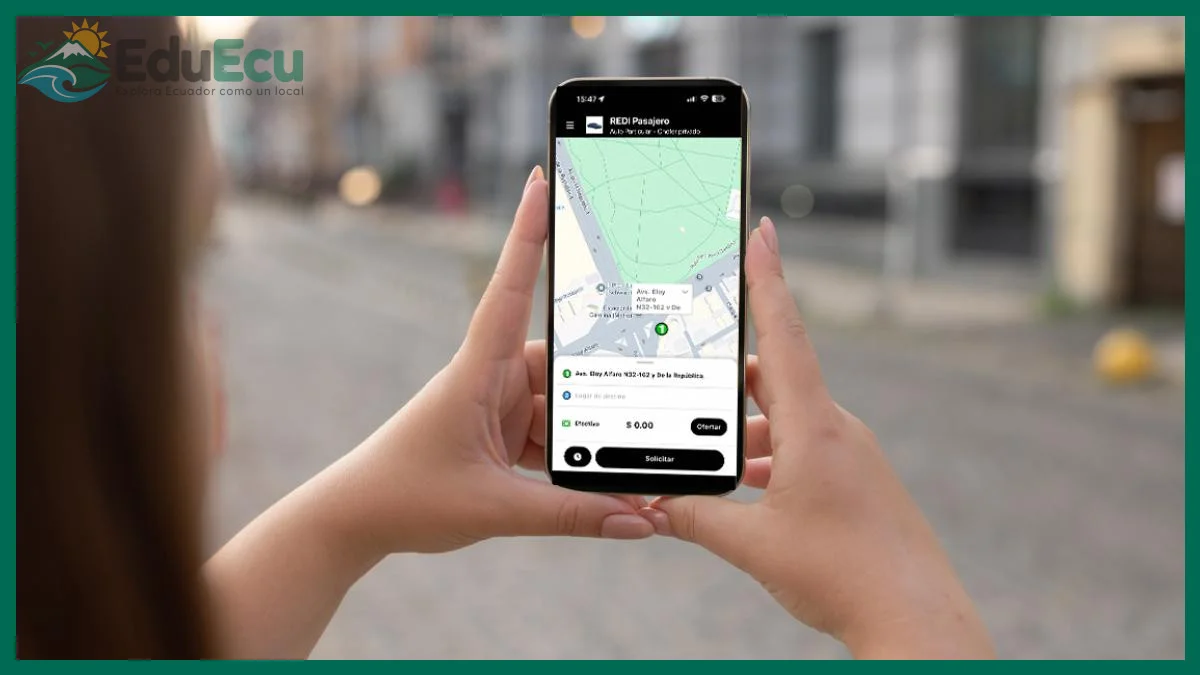 Cómo pedir un taxi o app de transporte en Ecuador