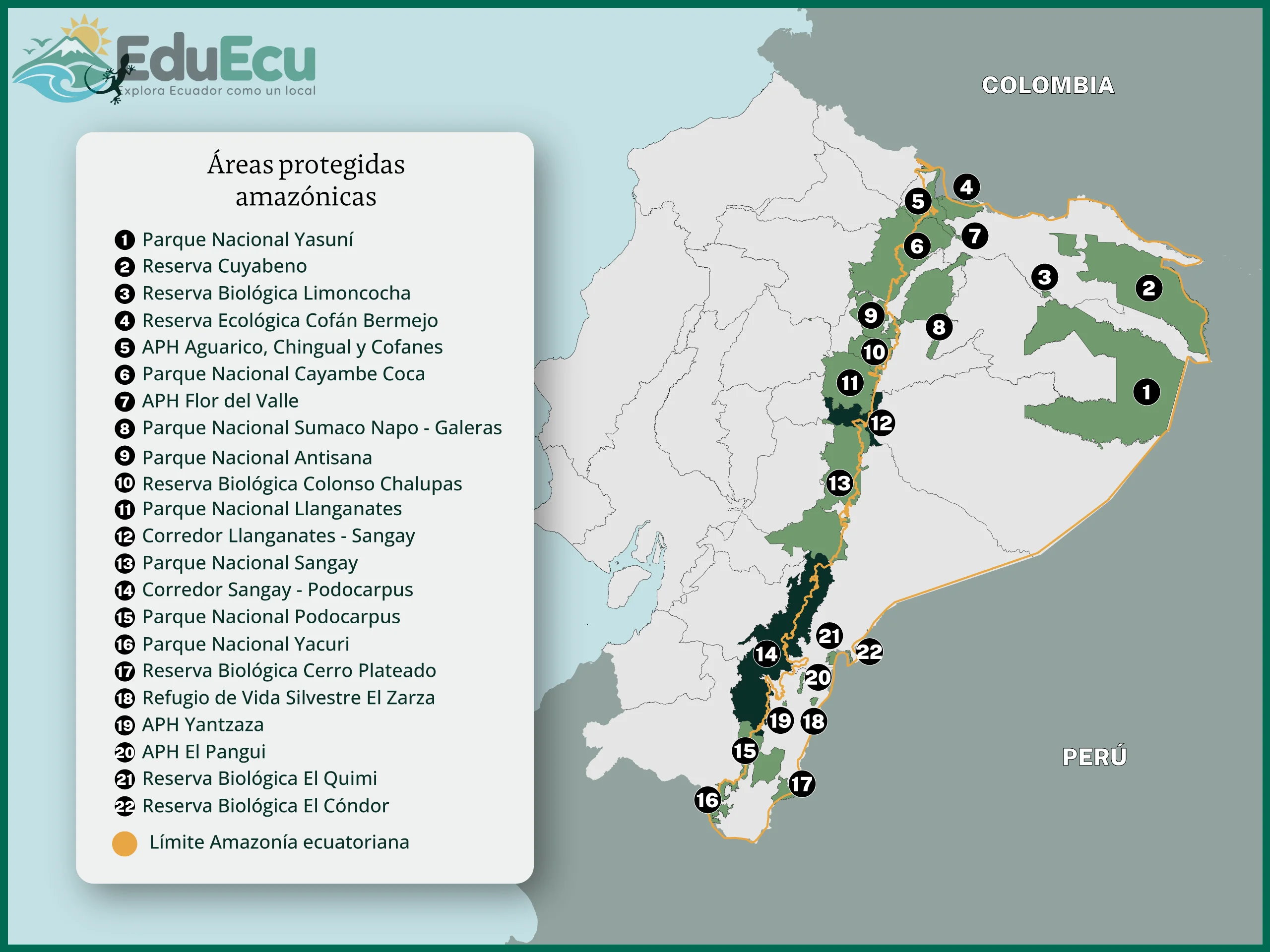 Documentación y registro de ingreso a la cuenca del Napo