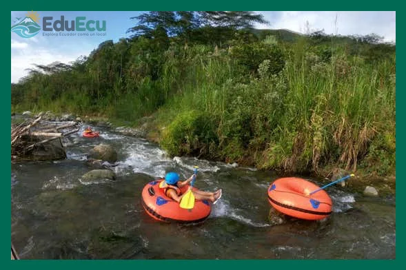 Edad mínima, condición física y saber nadar para tubing en Ecuador