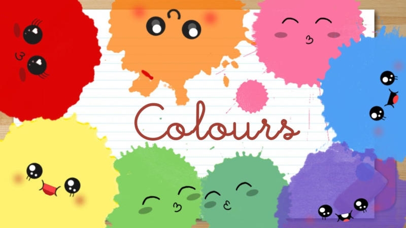 Colores en Inglés
