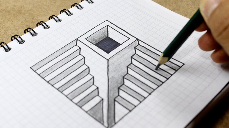 Dibujos 3D Fáciles para Niños