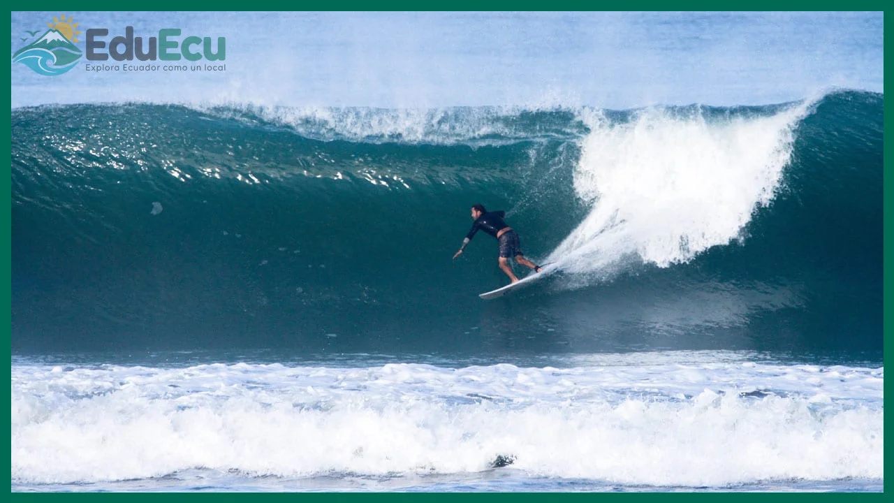 Mejores olas para surfear en Ecuador