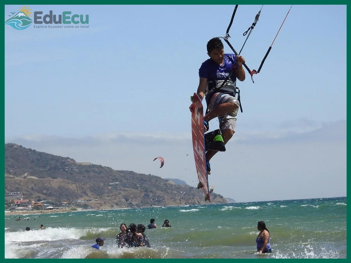Playas de Ecuador para practicar kitesurf