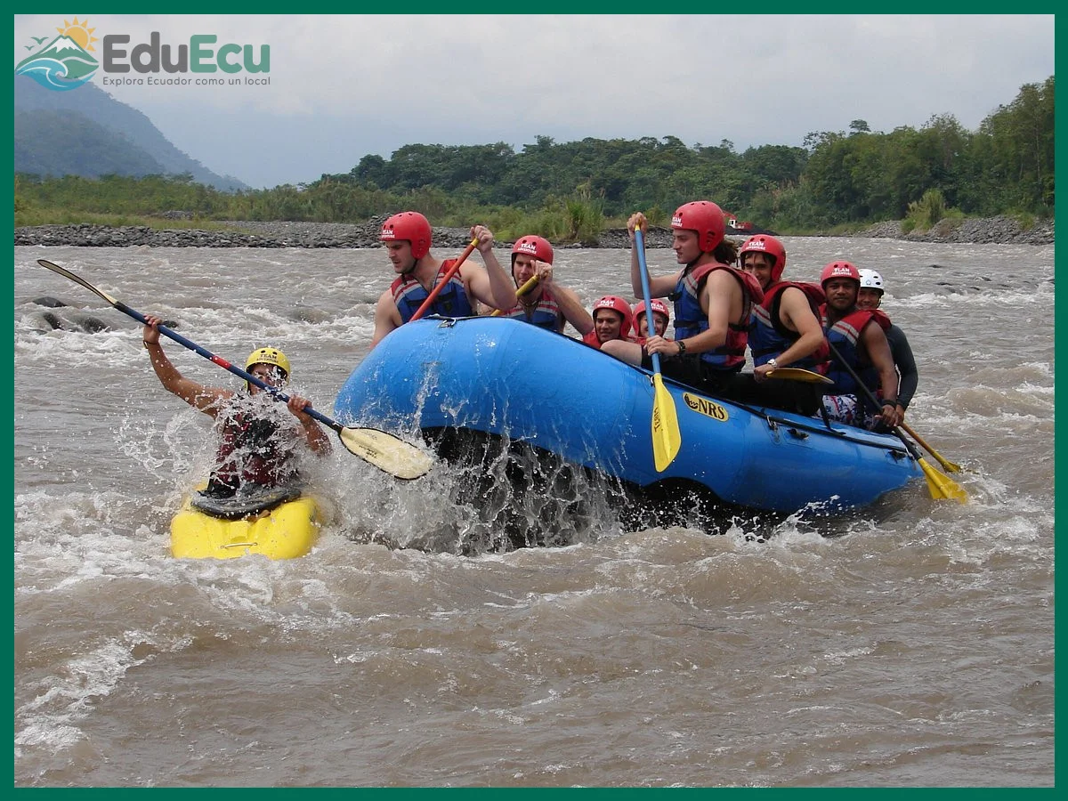 Río Pastaza: tramos suaves para tubing y su nivel clase III-IV para rafting