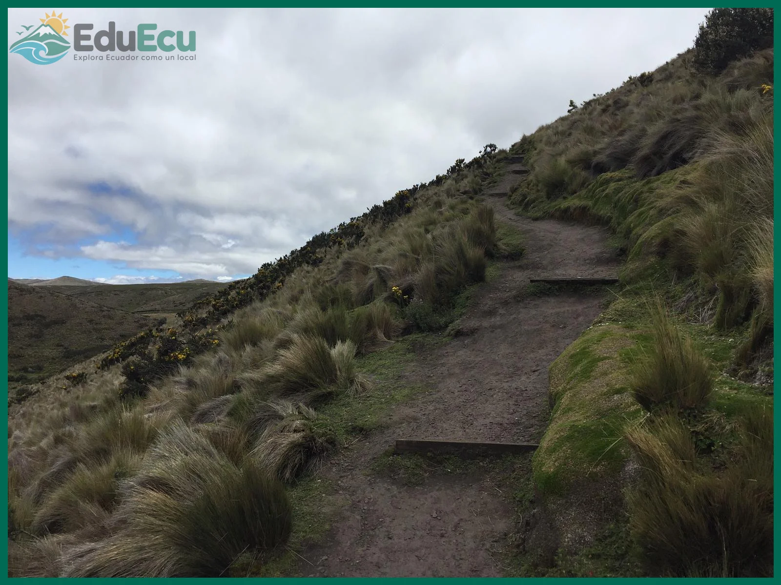 Ruta Andes Ecuador Mirador del Condor: itinerario y recorrido del track GPS