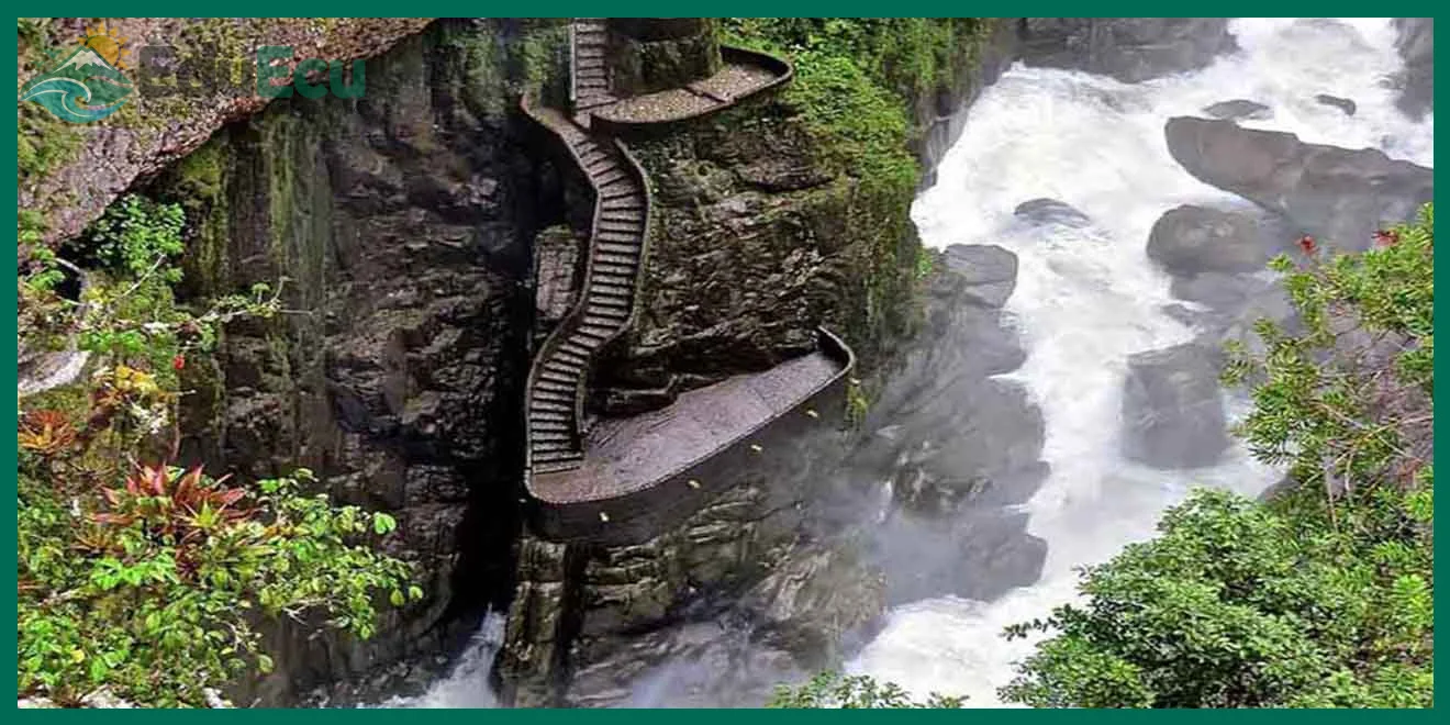 Ruta de las Cascadas y Pailón del Diablo desde los pueblos con aguas termales