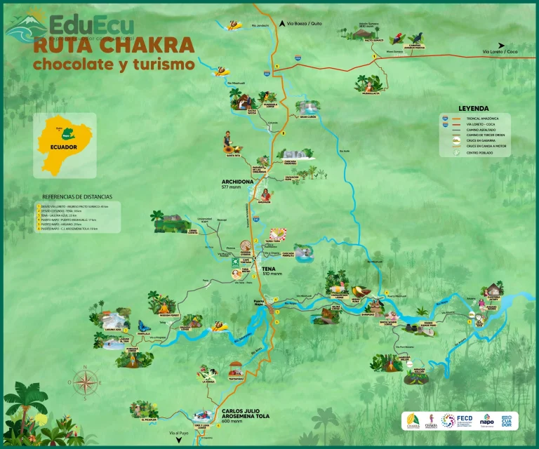 Ruta del cacao en Ecuador: de la finca a la taza de chocolate