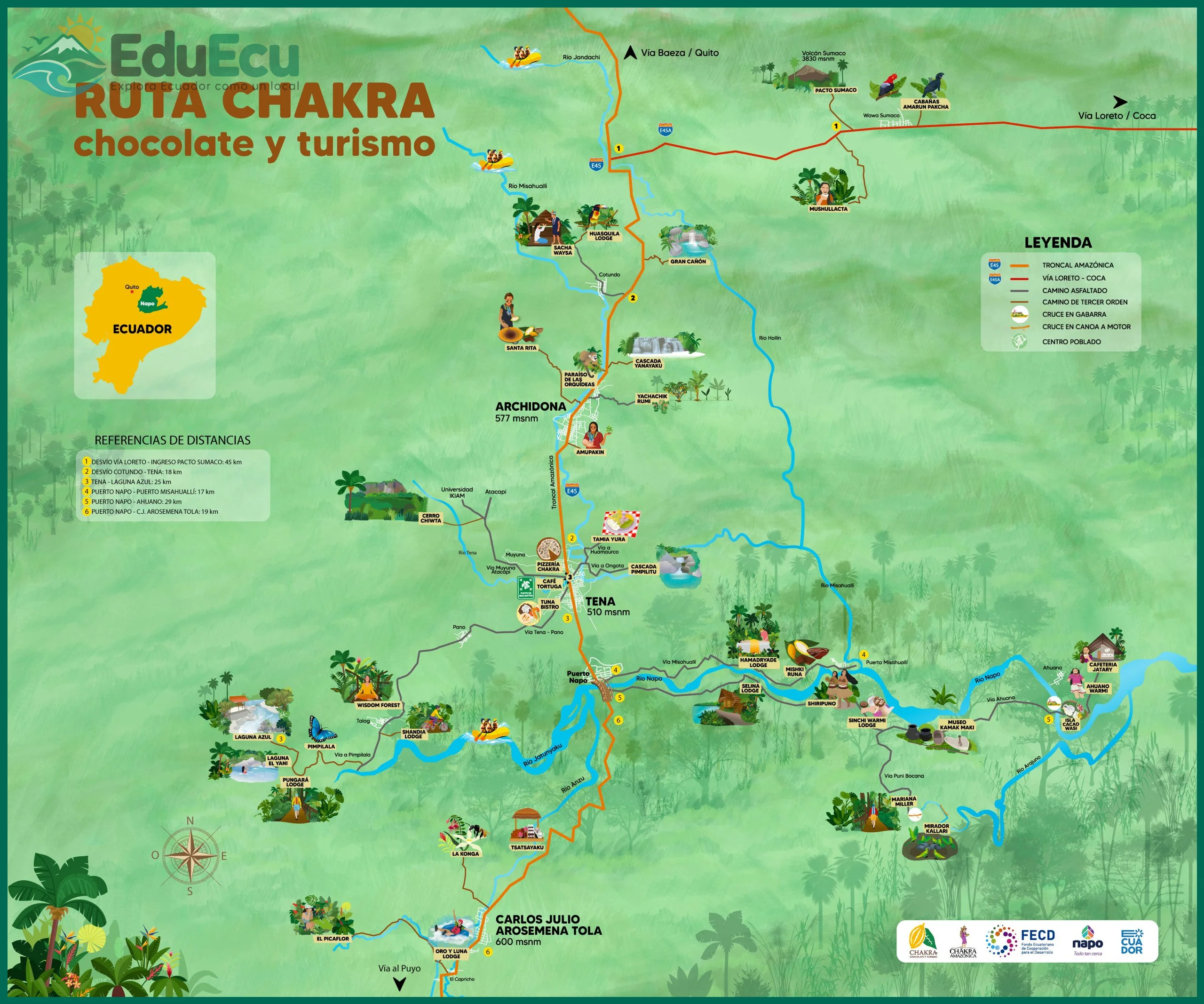 Ruta del cacao en Ecuador: de la finca a la taza de chocolate